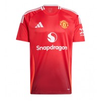 Pánský Fotbalový dres Manchester United 2024-25 Domácí Krátký Rukáv